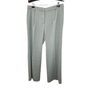 NWT Open Edit Women's Light Sage Wide-Leg Trousers Dress Pants Size 16